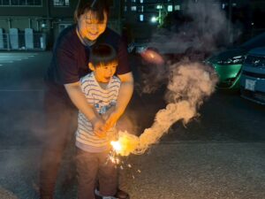 さくら組 年長児夕涼み会🎆