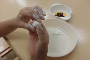 お月見だんご