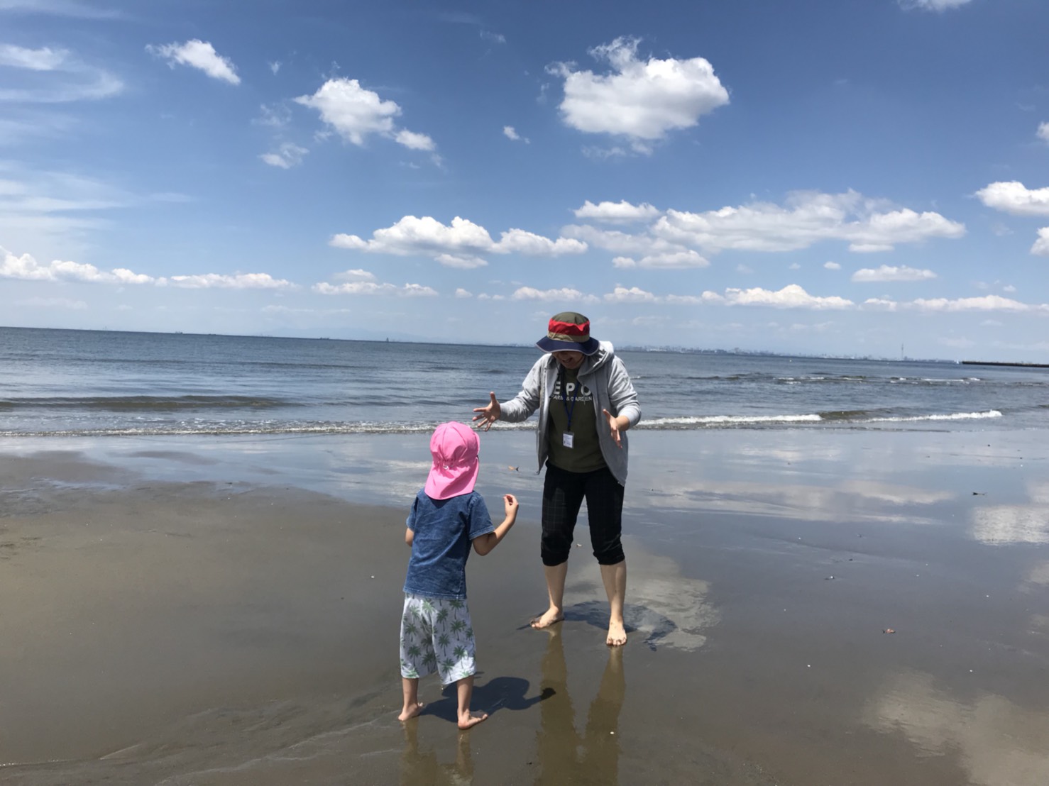 海と空