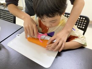 さくら組の給食＆クッキング